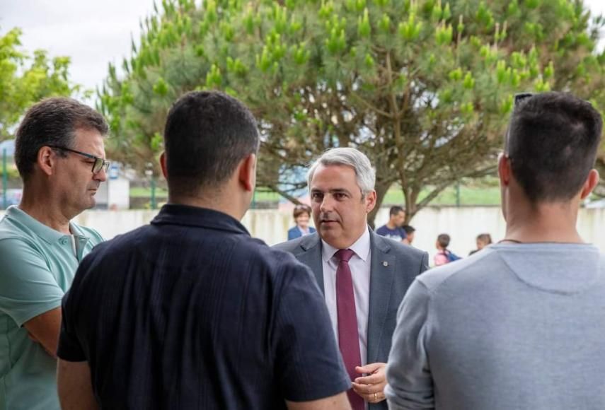 Anuncio de Início das Obras de Construção da nova Escola EB1/JI Fenais da Luz