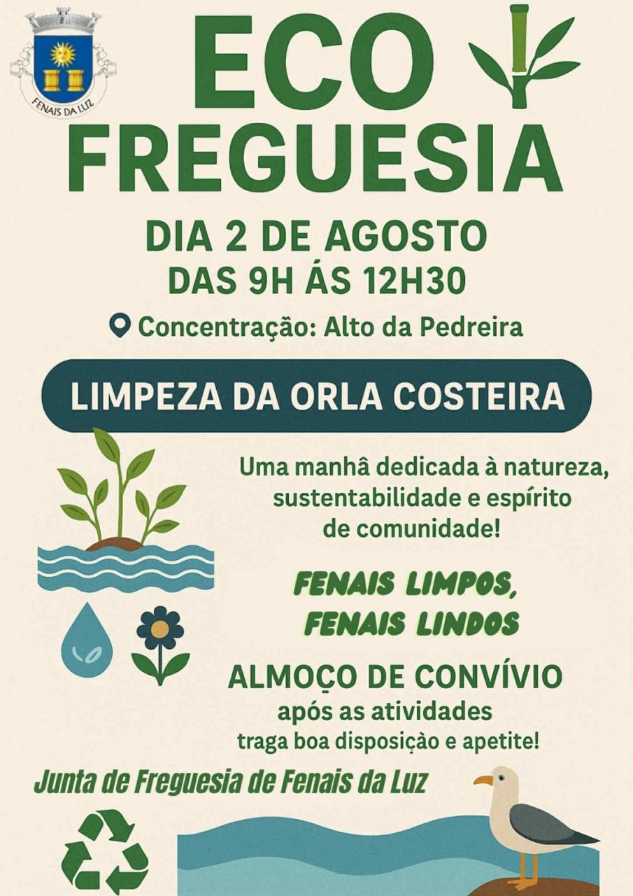 ECO FREGUESIA: FENAIS LIMPOS, FENAIS LINDOS.